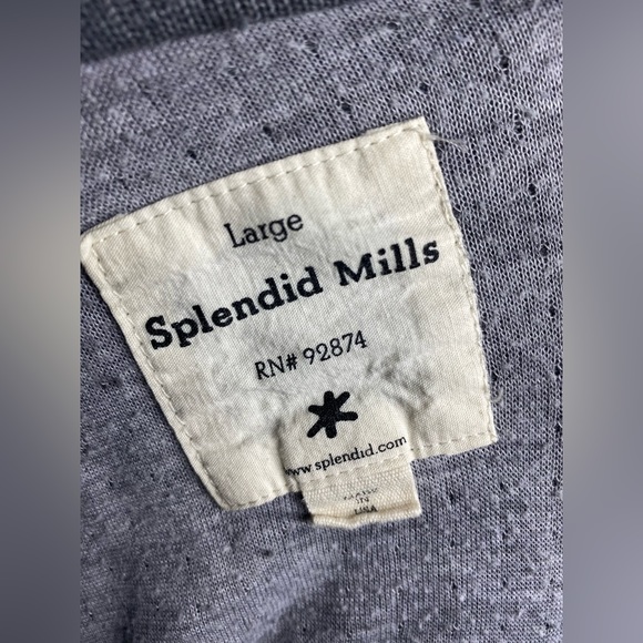 Splendid Mills - Cowl Neck Sweater - L - Picture 3 of 3